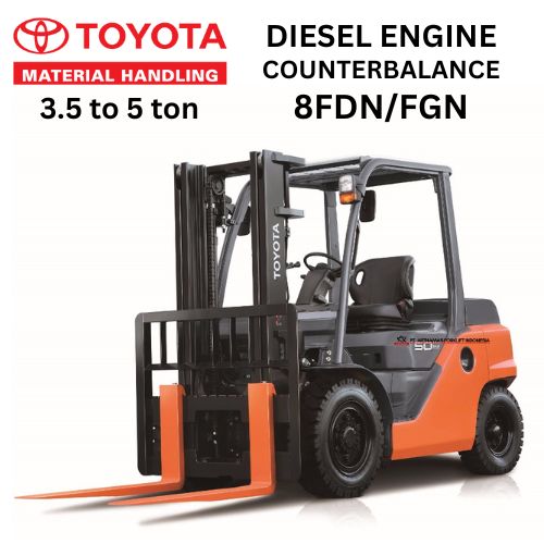 Forklift Toyota 3.5, 4, 4.5 5 ton,