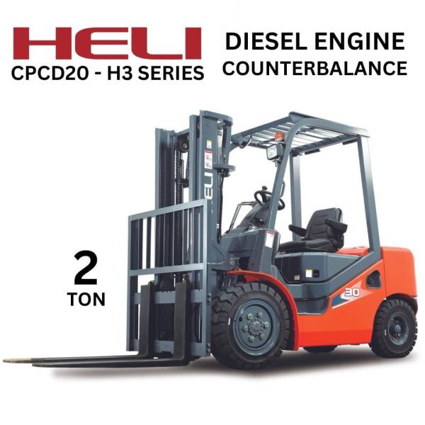 HELI Forklift Diesel 2 Ton - CPCD20 H3 SERIES