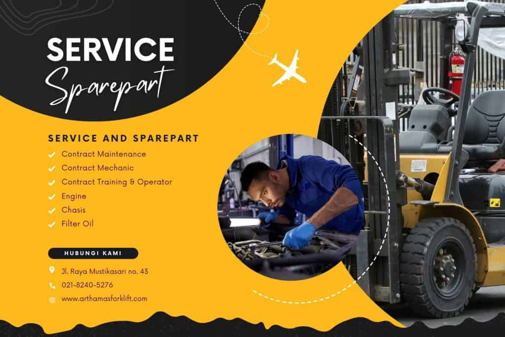Service dan Sparepart Forklift