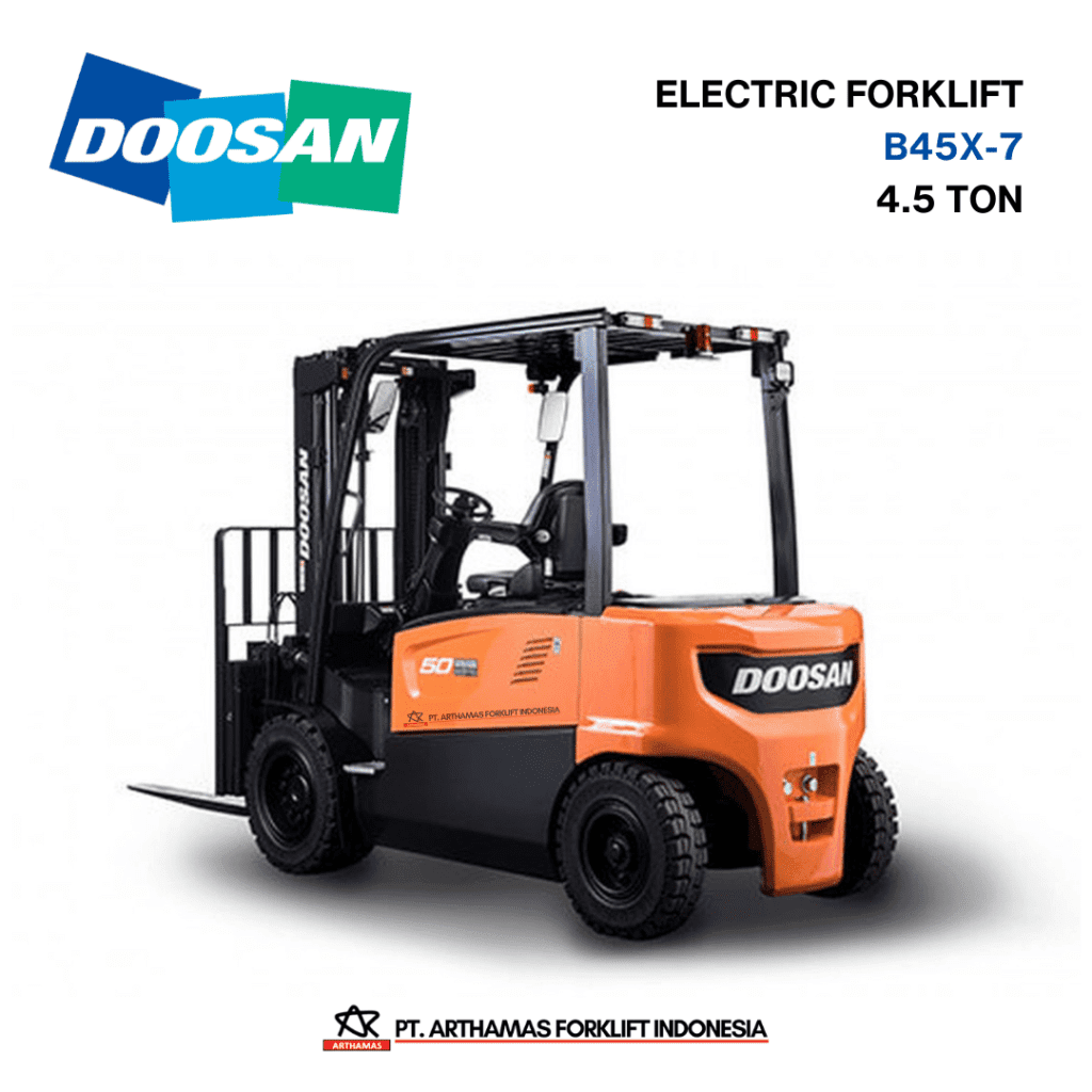 Doosan Rt14 Forklift Elektrik 4.5 Doosan (B45X-7) – PT. Arthamas Forklift Indonesia