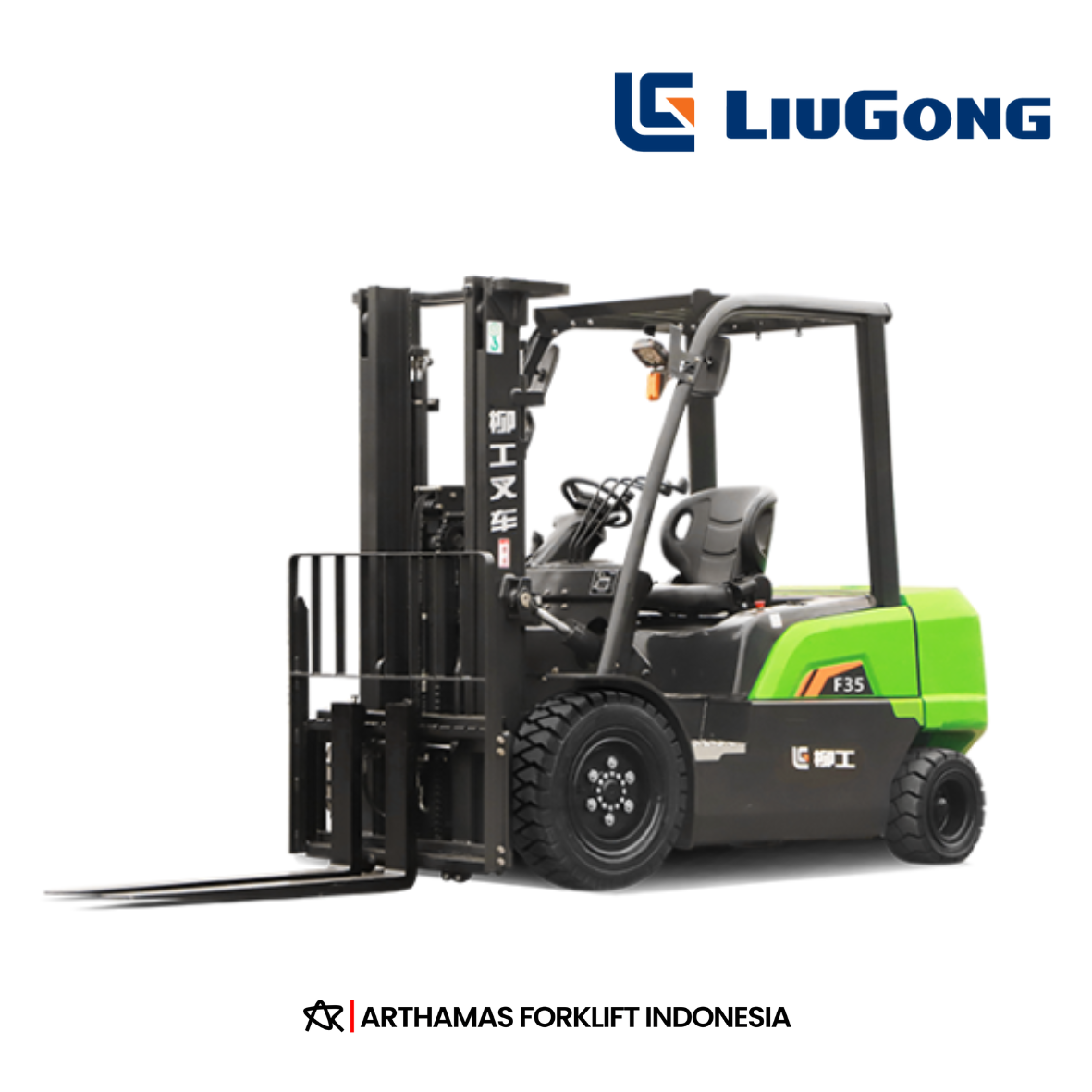 Forklift Elektrik 3 Ton Liugong CPD30