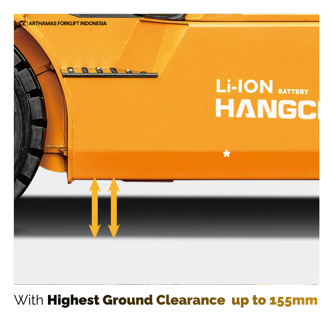 Hangcha Forklift Lithium 2.5 Ton - CPD25 XE Series - Image 6