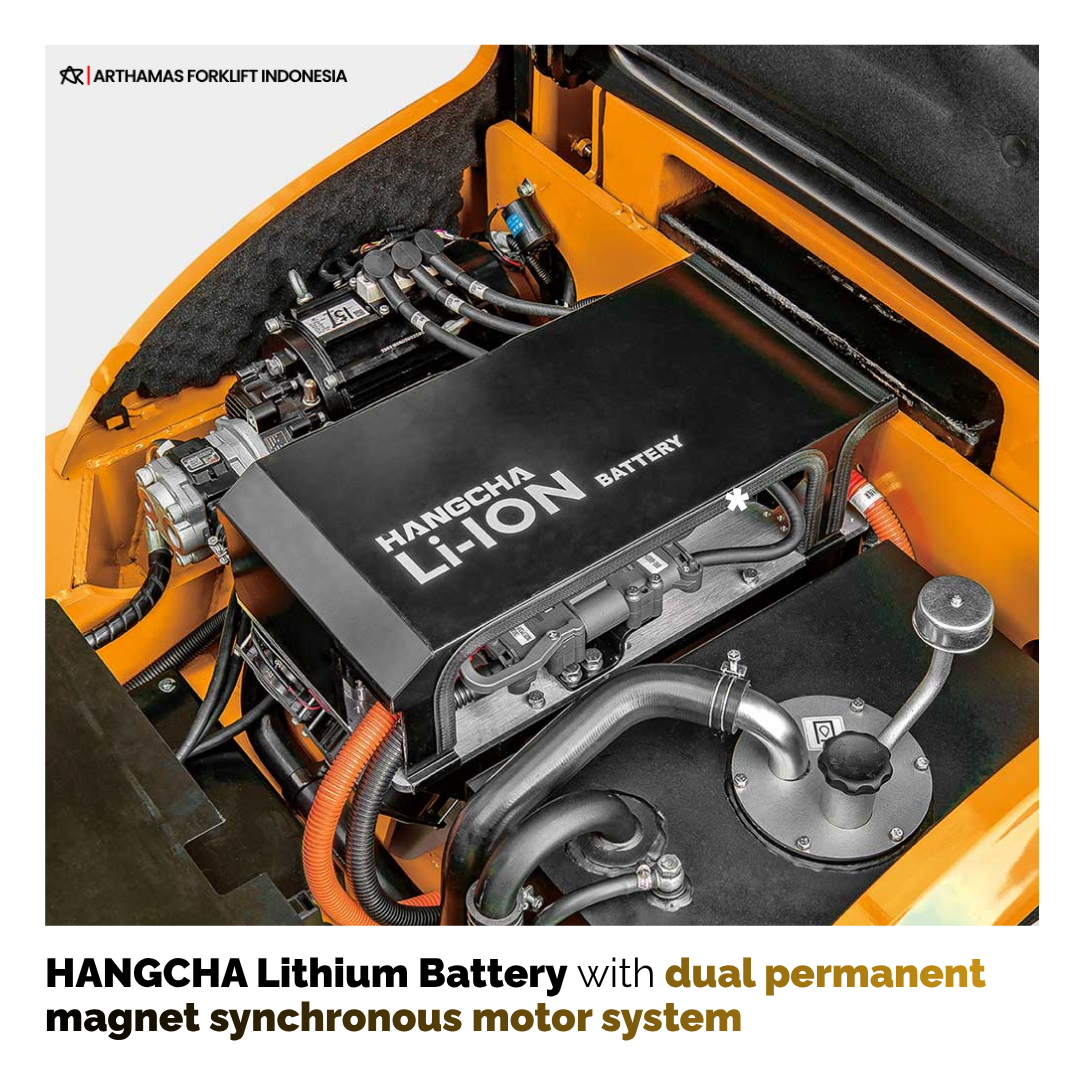 Hangcha Forklift Lithium 2.5 Ton - CPD25 XE Series - Image 3
